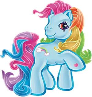 Colorful_ My_ Little_ Pony_ Character PNG Image