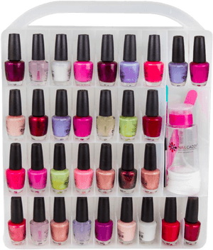 Picture 1 Of - Nails Polish Organizer Case, HD Png Download PNG with transparent background