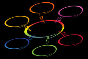 Colorful_ Network_ Diagram PNG image with transparent background