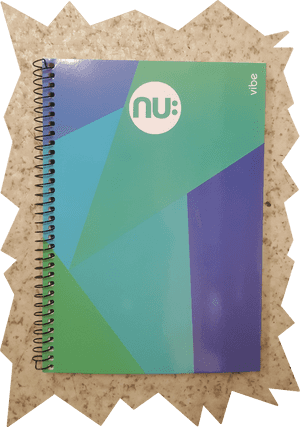 Nu Vibe Card Cover Notebook - Art Paper, HD Png Download PNG image with transparent background