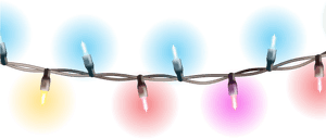 Transparent Christmas String Lights Clipart - Christmas Lights Transparent Background, HD Png Download PNG image with transparent background