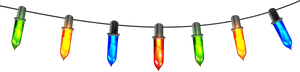 Christmas Lights Clipart Transpa Png Jokingart Com - Transparent Background Png Christmas Lights Png, Png Download PNG image with transparent background
