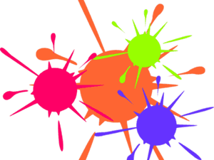 Paint Splatter Clipart Transparent, HD Png Download PNG