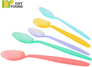 Day Young Disposable Tableware, Novel Design With Variety - Spoon, HD Png Download PNG image with transparent background