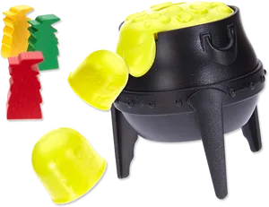 Colorful Play Doh B B Q Set PNG Image