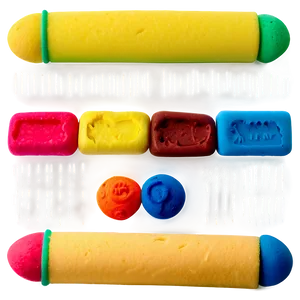 Colorful Playdough Set Png 27 PNG Image