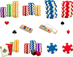 Fichas De Poker, Juegos De Azar, Juego De Cartas - Jetons De Poker Png, Transparent Png PNG with transparent background