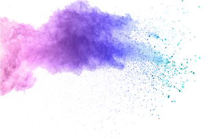 Colorful_ Powder_ Explosion_ Art PNG Image