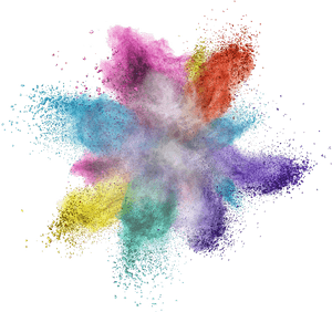 Colorful Powder Explosion Png Image - Color Powder Explosion Png, Transparent Png PNG image with transparent background