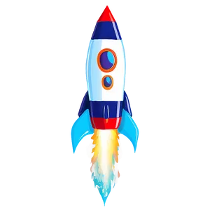 Colorful Rocket Clipart Png 93 PNG Image