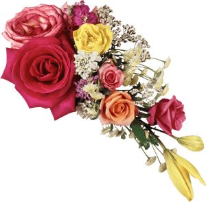 Bouquet Flowers Png - Love Photo Frames For Photoshop, Transparent Png PNG with transparent background