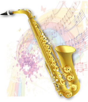 Transparent Saxophone Vector Png - Clipart Transparent Background Saxophone, Png Download PNG with transparent background