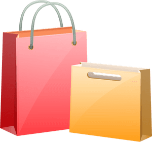 Gift Bags Png Clip Art - Shopping Bags Transparent Background, Png Download PNG