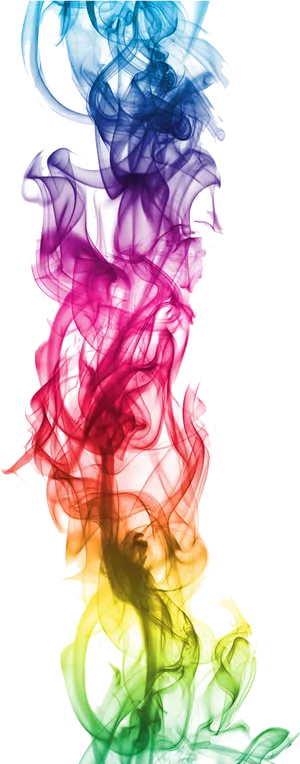 Colorful_ Smoke_ Art PNG Image