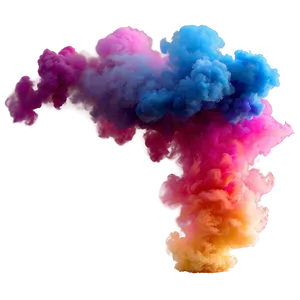 Colorful Smoke Cloud Texture Png 06132024 PNG Image