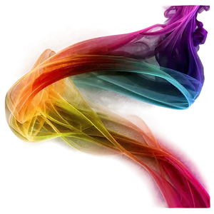 Colorful Smoke Ribbon Png 31 PNG Image