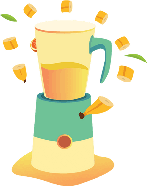 Banana Smoothie Illustration Png, Transparent Png PNG image with transparent background