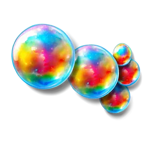 Colorful Soap Bubble Realistic Png 31 PNG Image