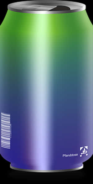 Colorful Soda Can Design PNG image with transparent background