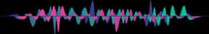 Colorful Soundwave Vector PNG