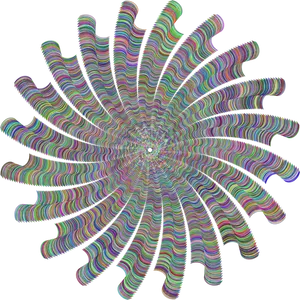 Colorful_ Spiral_ Illusion_ Art PNG Image