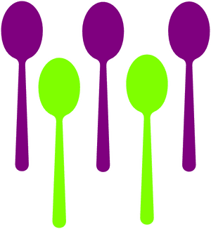 Transparent Spoon Vector Png - Set Of Spoon Clipart, Png Download PNG