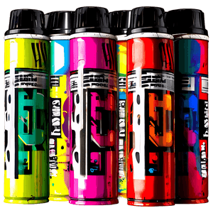 Colorful Spray Paint PNG 05252024 PNG
