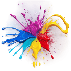Colorful Spray Paint PNG 27 PNG