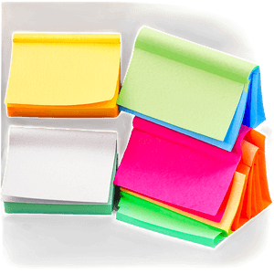 Colorful Sticky Notes PNG yqa PNG