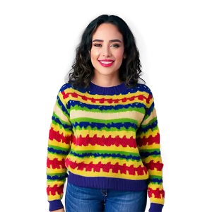 Colorful Sweater Patterns Png Qnj28 PNG Image