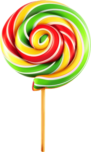 Rainbow Lollipop Png Photo - Lollipop Candy Clip Art, Transparent Png PNG