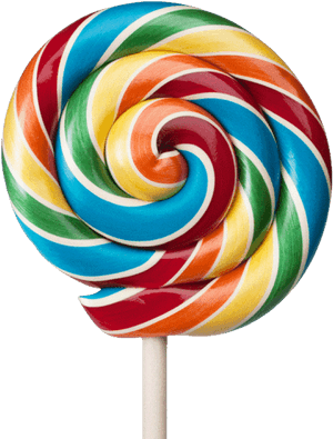 Free Png Images - Swirly Lollipop, Transparent Png PNG
