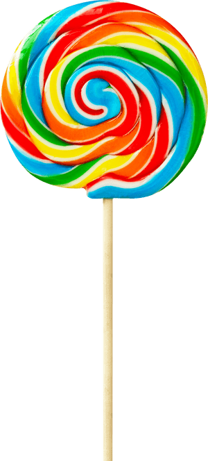 Lollipop Rock Candy - Transparent Background Lollipop Clipart, HD Png Download PNG