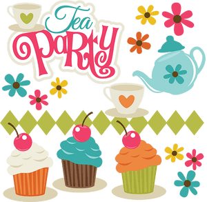 Tea Party Party Clip Art, HD Png Download PNG with transparent background
