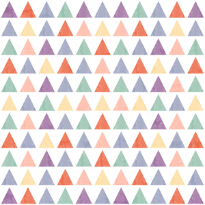 Colorful Triangular Pattern PNG Image