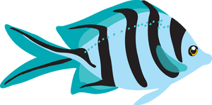 Tropical Fish Clipart Fsh - Tropical Fish Clipart, HD Png Download PNG image with transparent background