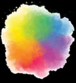 Colorful_ Watercolor_ Splash_ Background PNG image with transparent background