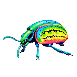 Colorful Weevil Creature Png Ntk66 PNG Image