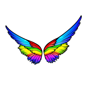 Colorful Wing PNG 05242024 PNG