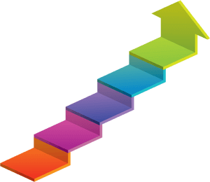 Transparent Feathered Arrow Png - Transparent Background Stairs Clipart, Png Download PNG