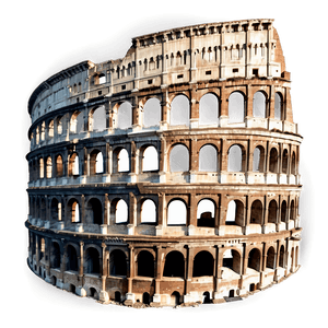 Colosseum Rome Italy PNG 05212024 PNG with transparent background