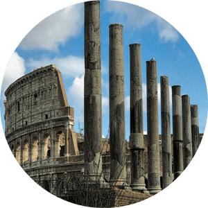 Rome, Italy Video Call With Fai Presidential Staff - Ancient Roman Architecture, HD Png Download PNG image with transparent background
