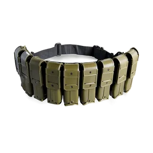 Combat Gear Bullet Belt Png Kcs48 PNG Image