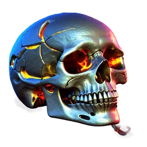 Combustion Skull Picture Png Igw57 PNG Image