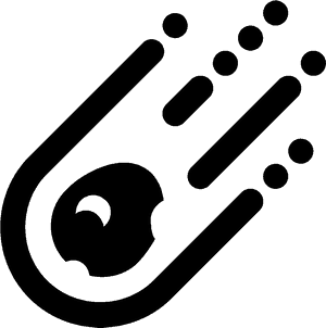 Clipart Freeuse Png Icon This Is A Rocklike Shape - Asteroid Icon Png, Transparent Png PNG image with transparent background