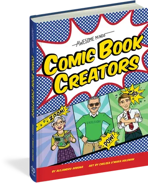 Comic Book Creators Cover Art PNG Image