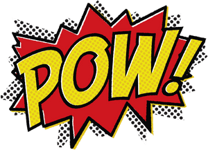 Transparent Comic Book Pow Png - Comic Clipart, Png Download PNG image with transparent background