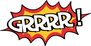 #comic #comics #effect #expression #emetcomics #collage - Grrr Comic, HD Png Download PNG image with transparent background