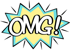 #omg #omg #ohmygod #expression #effect #comic #comics - Oh My God Transparent, HD Png Download PNG image with transparent background