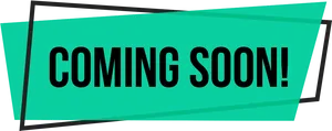 Coming Soon Announcement Banner PNG Image